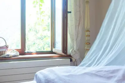 Ein Bett oder Betten in einem Zimmer der Unterkunft Wild Valley Essenza in the Onsernone Valley