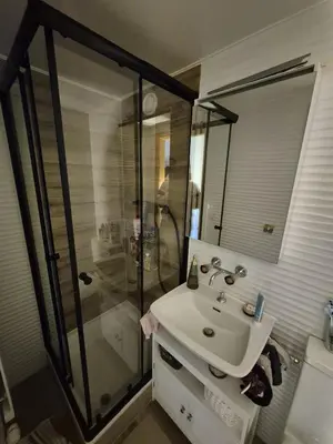 Ein Badezimmer in der Unterkunft Apartment with incredible views