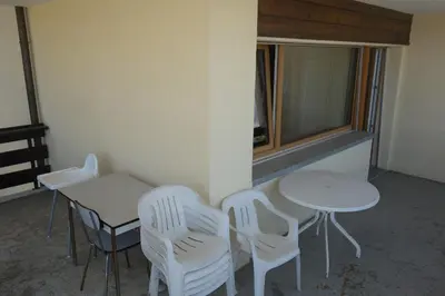 Ein Sitzbereich in der Unterkunft Magrappe M 229 - SKI LIFT apartment 10 pers