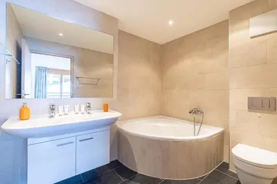 Ein Badezimmer in der Unterkunft Ski Paradise SP 009 - MOUNTAIN apartment 4 pers