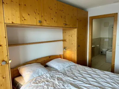 Ein Bett oder Betten in einem Zimmer der Unterkunft Plein Ciel VA 041 - MOUNTAIN apartment 5 pers