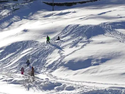Älpi Retreat by Saas Grund im Winter
