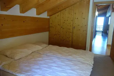Ein Bett oder Betten in einem Zimmer der Unterkunft Plein Ciel VA 051 - MOUNTAIN apartment 8 pers