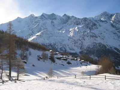 Chalet Stadel Alpine Comfort im Winter