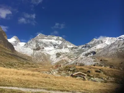 Naturlandschaft in der Nähe des Chalets