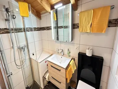 Ein Badezimmer in der Unterkunft Chalet Stadel Alpine Comfort