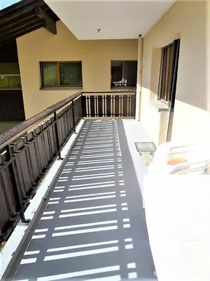 Ein Balkon oder eine Terrasse in der Unterkunft Magrappe M 544 - SKI LIFT studio 4 pers