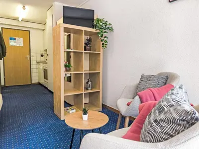 Ein Sitzbereich in der Unterkunft Studio BeKb-Gebäude Studio No02 by Interhome