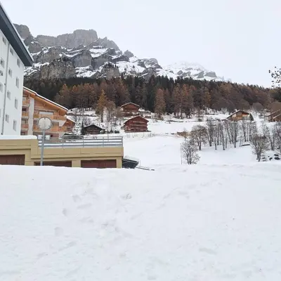 Pfeiren Leukerbad im Winter