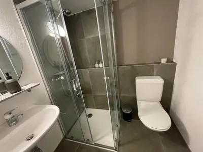Ein Badezimmer in der Unterkunft Cozy Rustic Prato Sornico