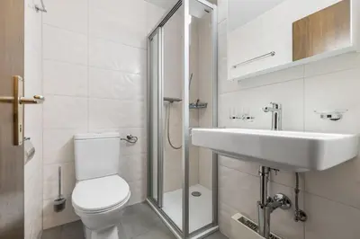 Ein Badezimmer in der Unterkunft Arnica 2 - 2 pers - piscine