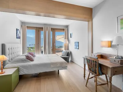 Ein Bett oder Betten in einem Zimmer der Unterkunft Apartment Jeanne D'Arc LOFT COMBI by Interhome