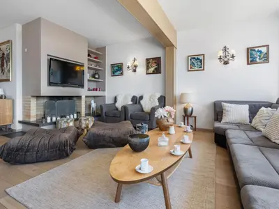 Ein Sitzbereich in der Unterkunft Apartment Jeanne D'Arc LOFT COMBI by Interhome