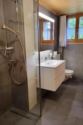 Ein Badezimmer in der Unterkunft Apartment Berna 2- Stock by Interhome
