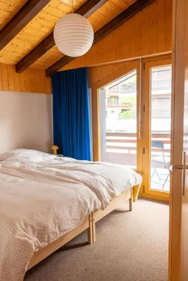 Ein Bett oder Betten in einem Zimmer der Unterkunft Beaulieu F 044 - CENTER apartment 6 pers