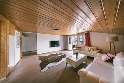 TV/Unterhaltungsangebot in der Unterkunft ALPINEMAGIC Chalet Wartstein