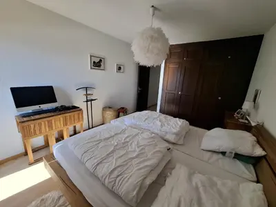 Ein Bett oder Betten in einem Zimmer der Unterkunft Montana Etoilée