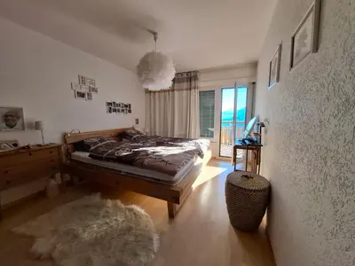 Ein Bett oder Betten in einem Zimmer der Unterkunft Montana Etoilée