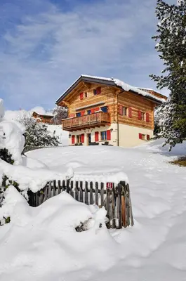 Appartement La Manna im Winter