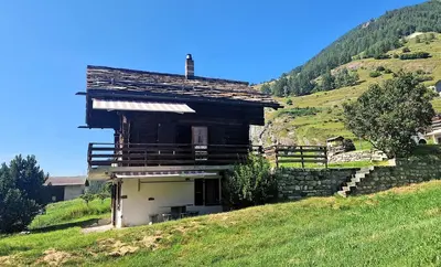 Naturlandschaft in der Nähe des Chalets