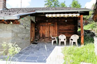 Das Gebäude in dem sich das Chalet befindet