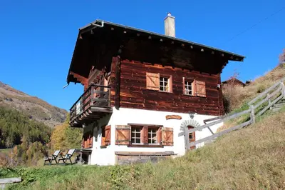 Naturlandschaft in der Nähe des Chalets