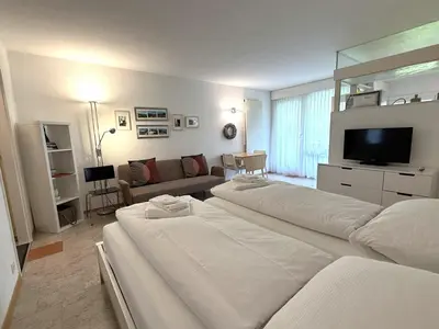 Ein Bett oder Betten in einem Zimmer der Unterkunft Fortuna 220