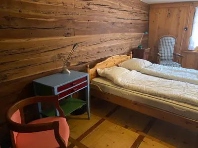 Ein Bett oder Betten in einem Zimmer der Unterkunft Heimatkunst 1 Lucia