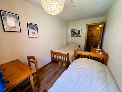 Ein Bett oder Betten in einem Zimmer der Unterkunft Dent d Herens 65 A - Appartement 6 personnes