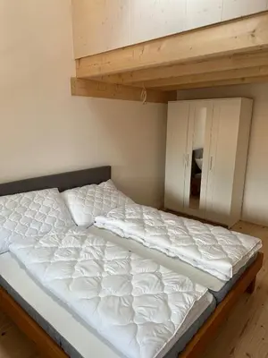 Ein Bett oder Betten in einem Zimmer der Unterkunft Harderview