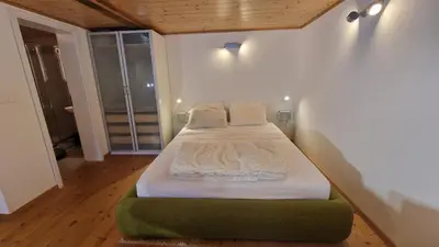 Ein Bett oder Betten in einem Zimmer der Unterkunft Studio Berthe 11 -2 personnes -Les Hauderes
