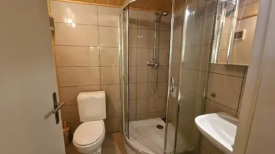 Ein Badezimmer in der Unterkunft Studio Berthe 11 -2 personnes -Les Hauderes