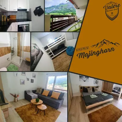 Ein Sitzbereich in der Unterkunft Valère Mountain Resort Leukerbad