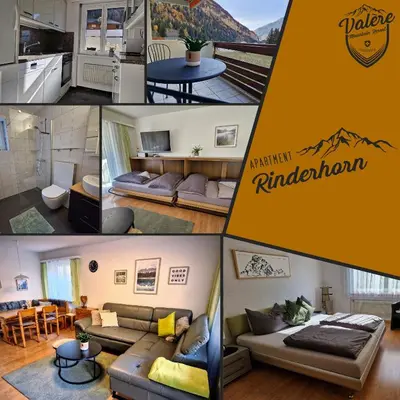 Ein Sitzbereich in der Unterkunft Valère Mountain Resort Leukerbad