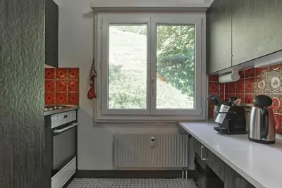 Küche/Küchenzeile in der Unterkunft Apartment Bodmisunne 4,5 - GRIWA RENT AG
