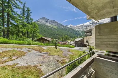 Grundriss der Unterkunft Easystay Modernes Budget-Zimmer im Zentrum von Saas-Fee