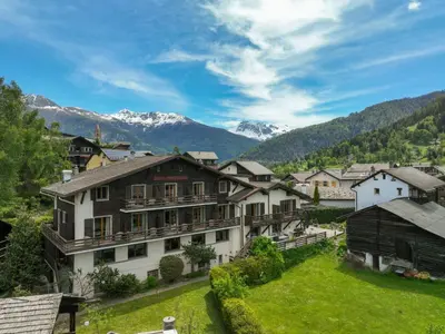 Naturlandschaft in der Nähe des Chalets