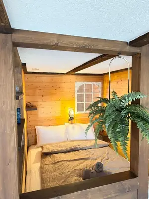Ein Sitzbereich in der Unterkunft Chalet Idylle - mountain view & next to Interlaken