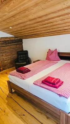 Ein Bett oder Betten in einem Zimmer der Unterkunft Cozy Alpine Apartment by Apartments Capricorn