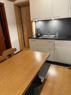 Küche/Küchenzeile in der Unterkunft Cozy Alpine Apartment by Apartments Capricorn
