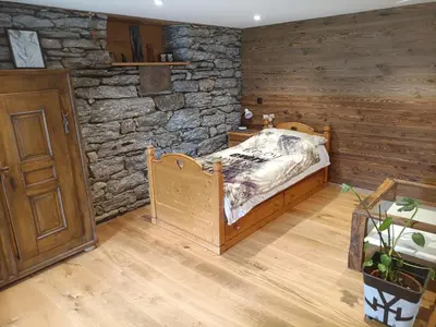Ein Bett oder Betten in einem Zimmer der Unterkunft Zuflucht - Casa del Camino
