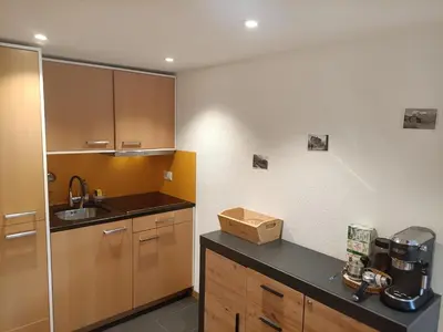 Küche/Küchenzeile in der Unterkunft Zuflucht - Casa del Camino