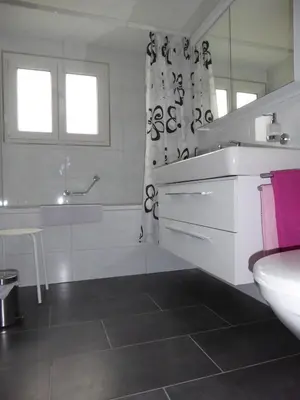 Ein Badezimmer in der Unterkunft Chalet Gerbera 2