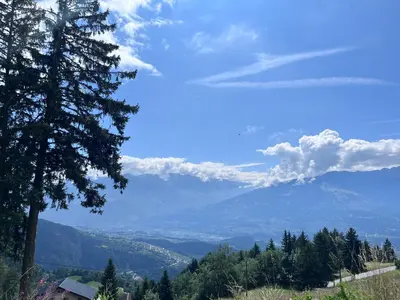 Naturlandschaft in der Nähe des Chalets
