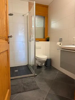 Ein Badezimmer in der Unterkunft Crans-Montana Chalet