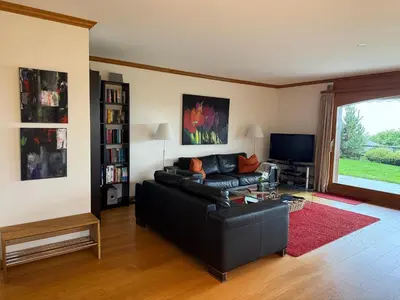 TV/Unterhaltungsangebot in der Unterkunft Crans-Montana Chalet
