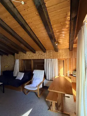 Ein Sitzbereich in der Unterkunft Diablerets D 048 - MOUNTAIN apartment 4 pers