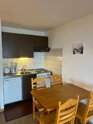 Küche/Küchenzeile in der Unterkunft Bellevue L 013 - PLEASANT studio 4 pers