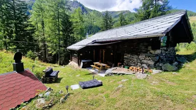 Naturlandschaft in der Nähe des Chalets