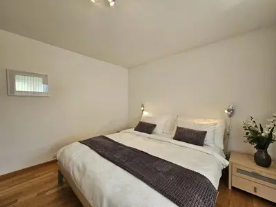 Ein Bett oder Betten in einem Zimmer der Unterkunft Chateau EG